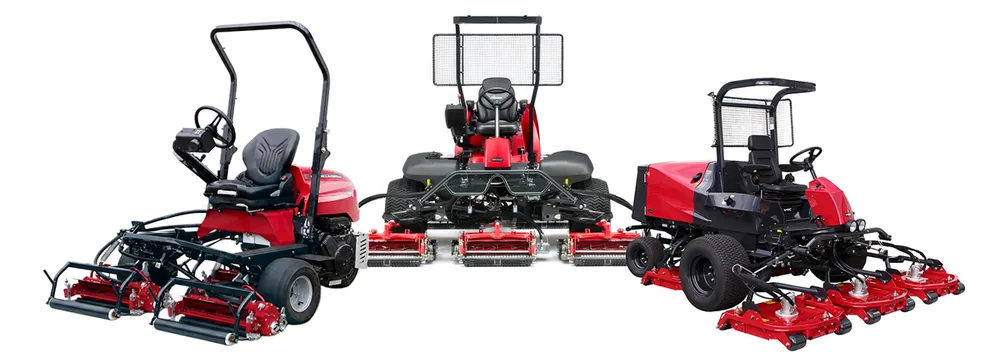 Baroness greens, fairway, and rough mowers