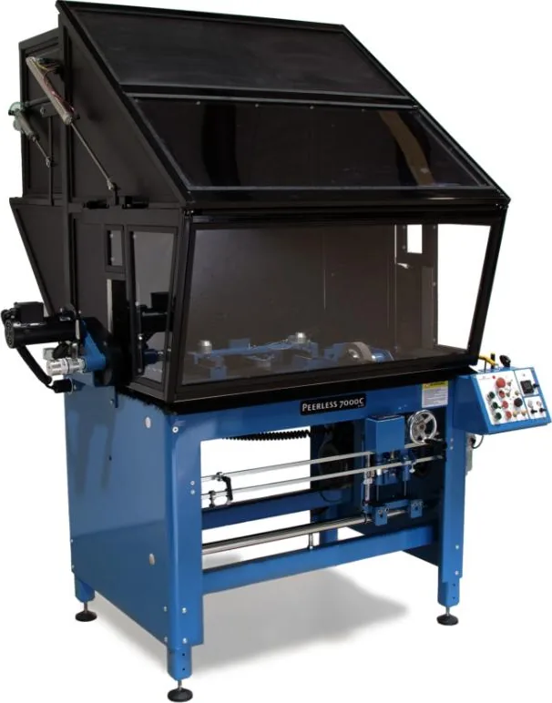 SIP Peerless 7000C completely enclosed automatic reel grinder