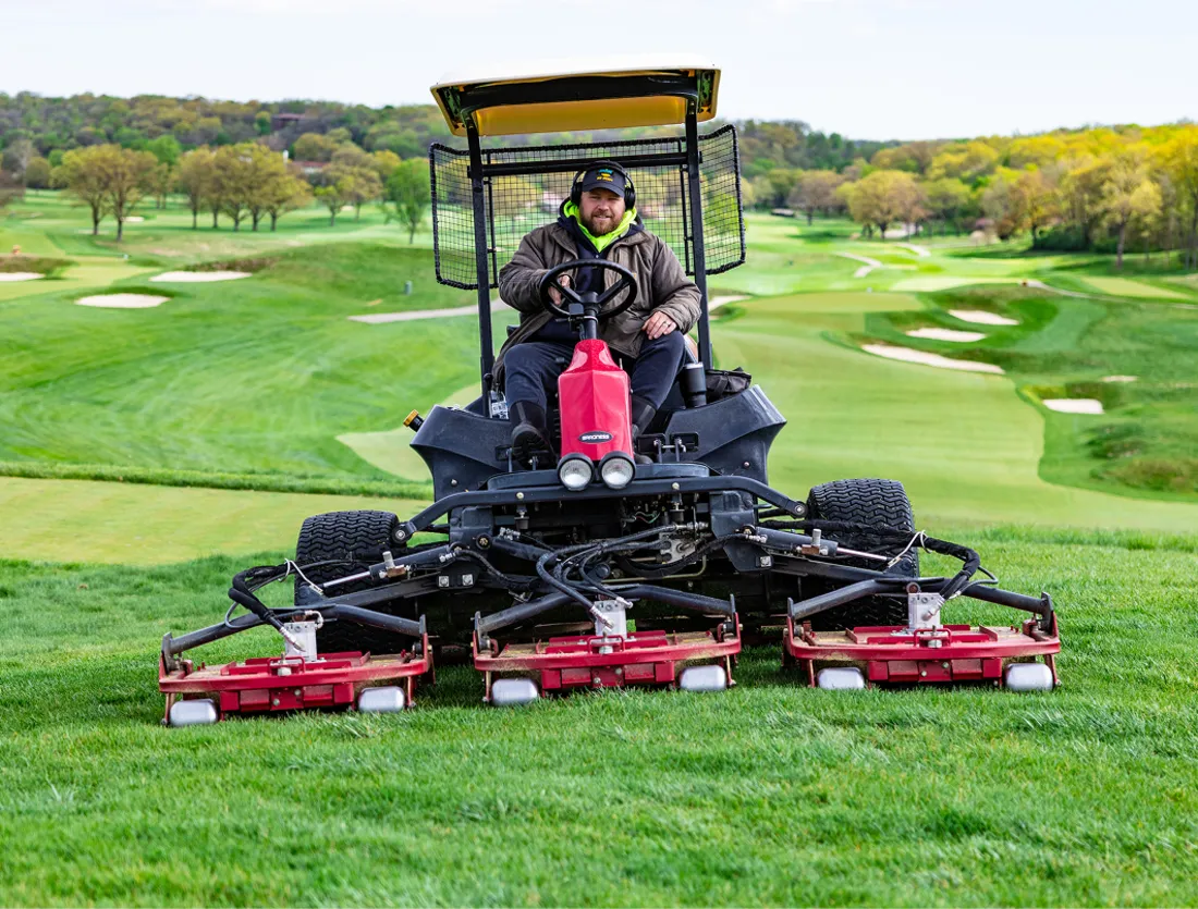 Baroness GM2810 5-deck rotary rough mower